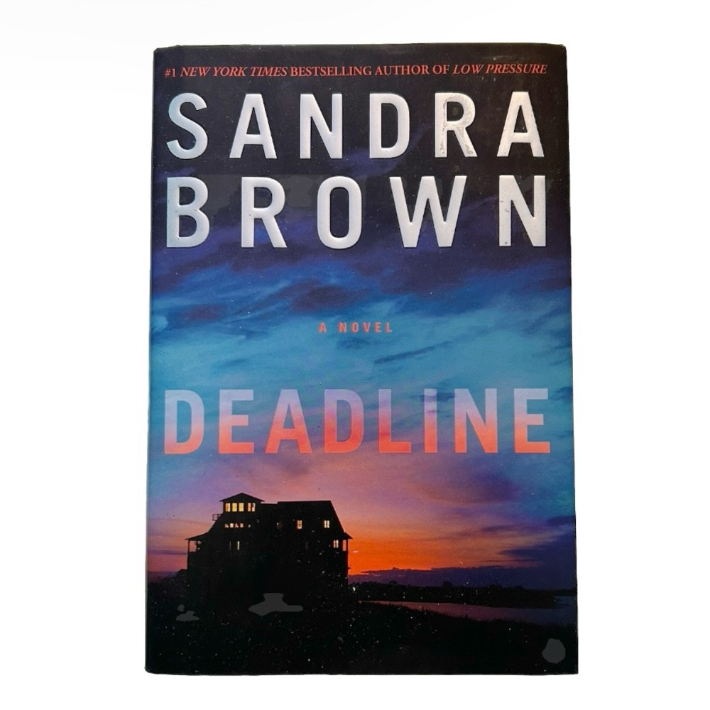 Deadline by Sandra Brown Hardcover Book Fiction Novel Murder Mystery Hachette
